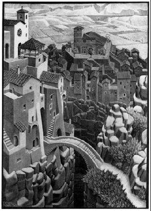 Escher: The Bridge