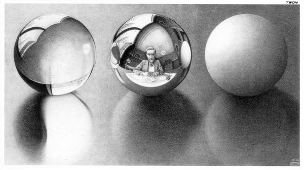 Escher: Three Spheres
