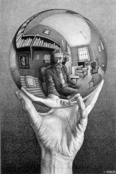 Escher: Hand With Reflecting Sphere